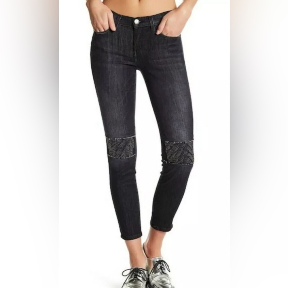 CURRENT/ELLIOTT | Stiletto Fit Studded Denim | 30